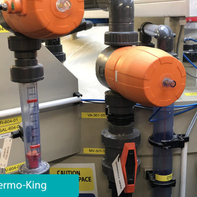 Effluent treatment on E-coat line at Thermo-King Galway, Republic of Ireland